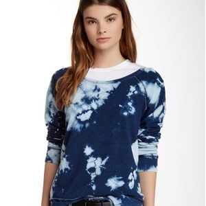 BNWT Textile Elizabeth and James Tie Dye sweatshirt L